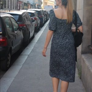 Princess Polly Floral Midi Dress w Slit